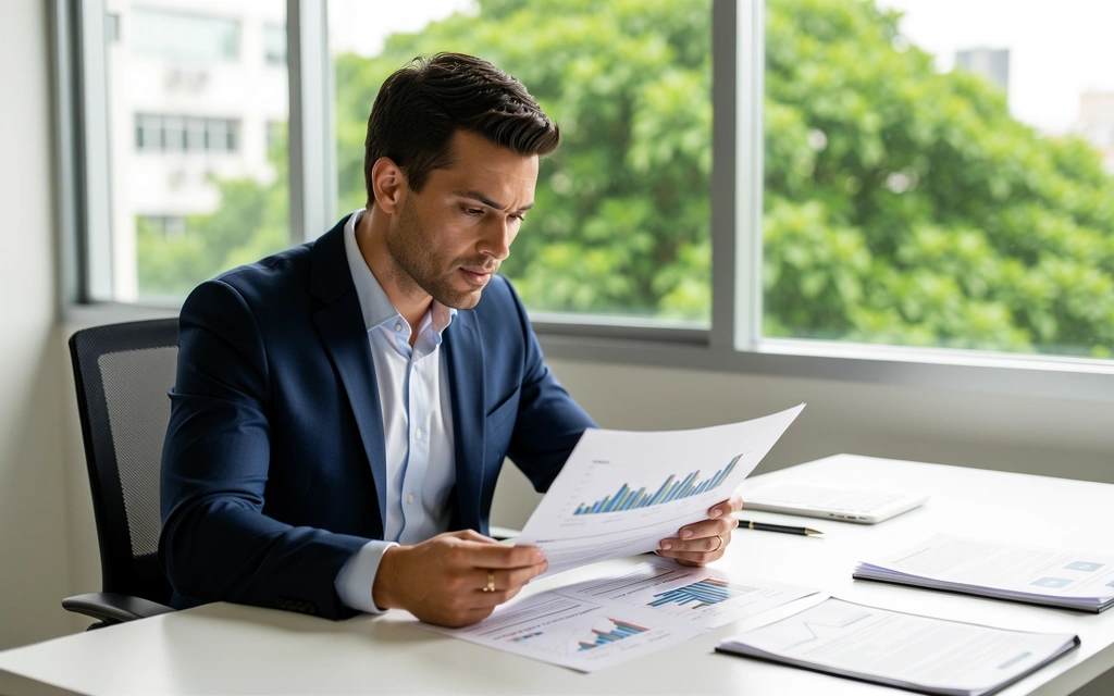 Investidor planejando seu primeiro ano